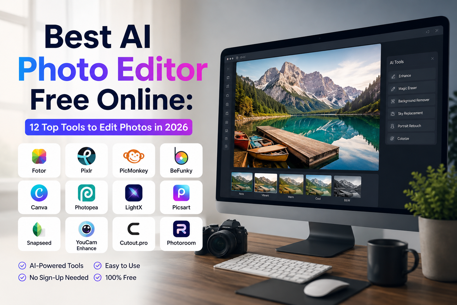 Best AI Photo Editor Free Online 12 Top Tools to Edit Photos in 2026