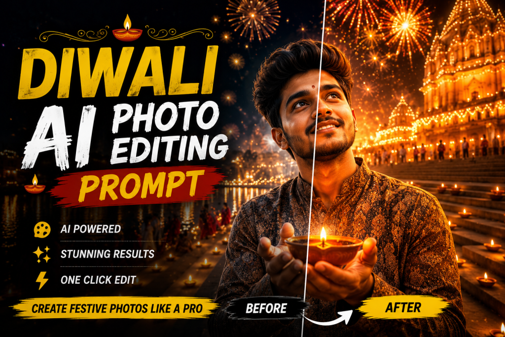 Diwali AI Photo Editing Prompt 2026 (Gemini Copy Paste)